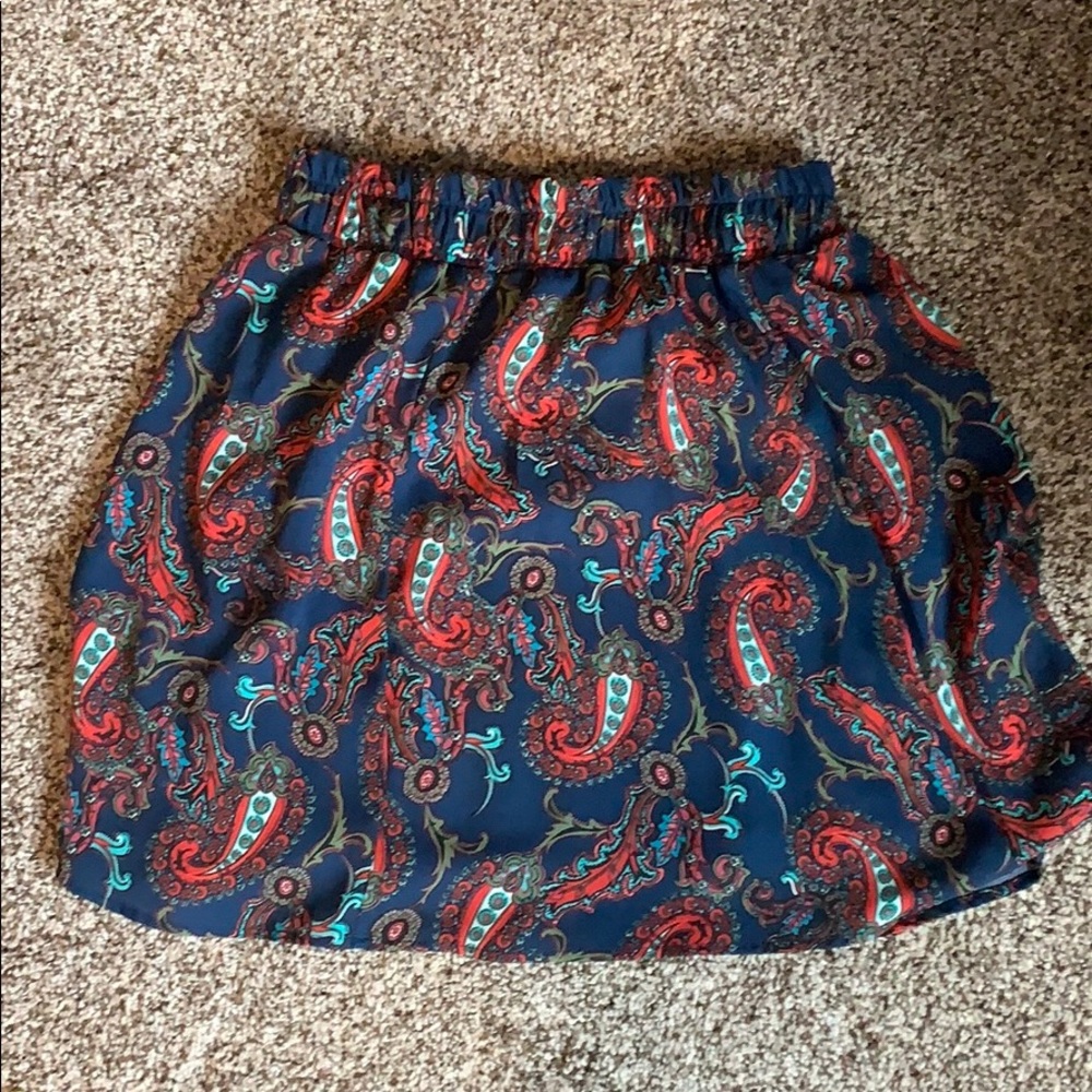 Francescas Floral Paisely Skirt